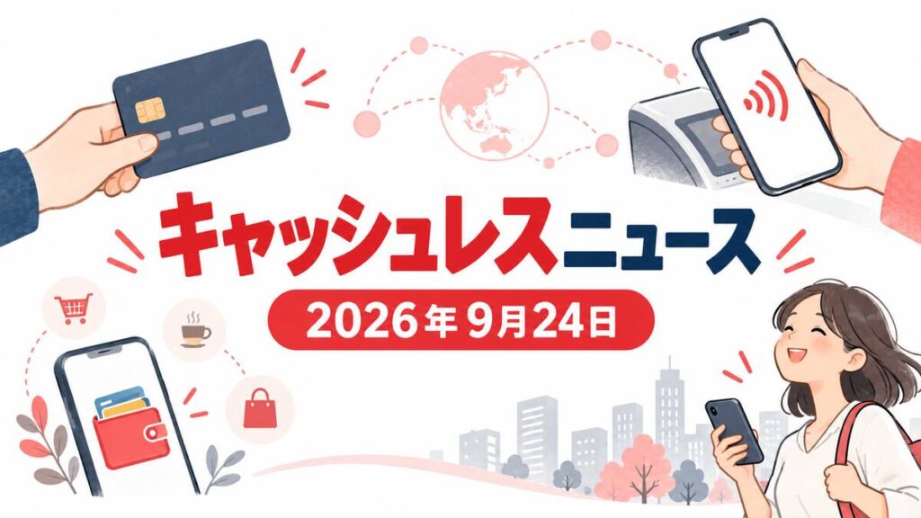 キャッシュレスニュース 2026年9月24日のアイキャッチ
