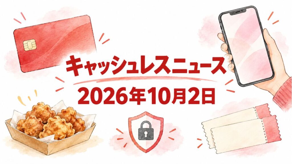 2026年10月2日キャッシュレスニュースのアイキャッチ