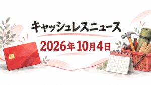 2026年10月4日キャッシュレスニュースのアイキャッチ